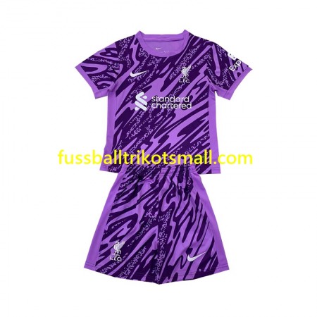 Fußballtrikots Liverpool Torwart Kinder 2024-2025 Kurzarm 3rd trikot kaufen